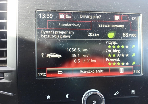 Renault Megane cena 57800 przebieg: 100000, rok produkcji 2018 z Rychwał małe 92